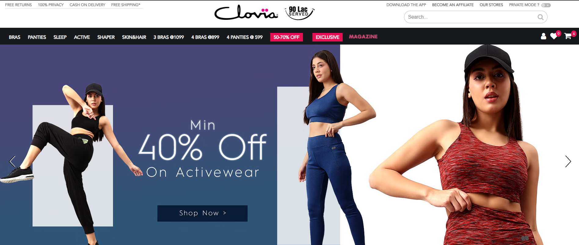 clovia-offers